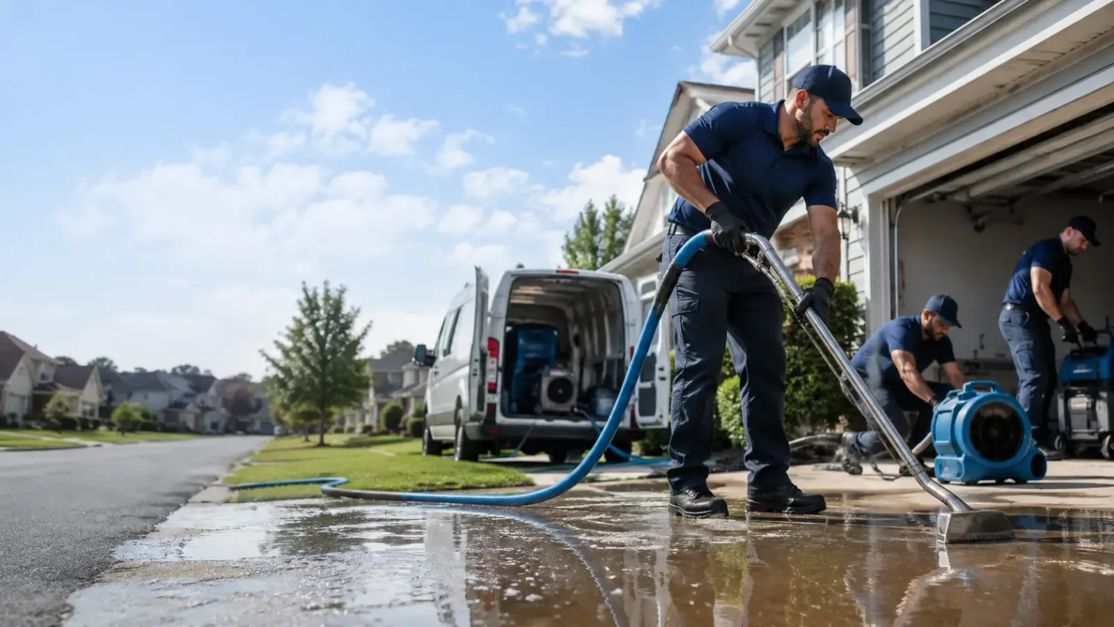 Flood Damage Restoration in Briscoe, TX
